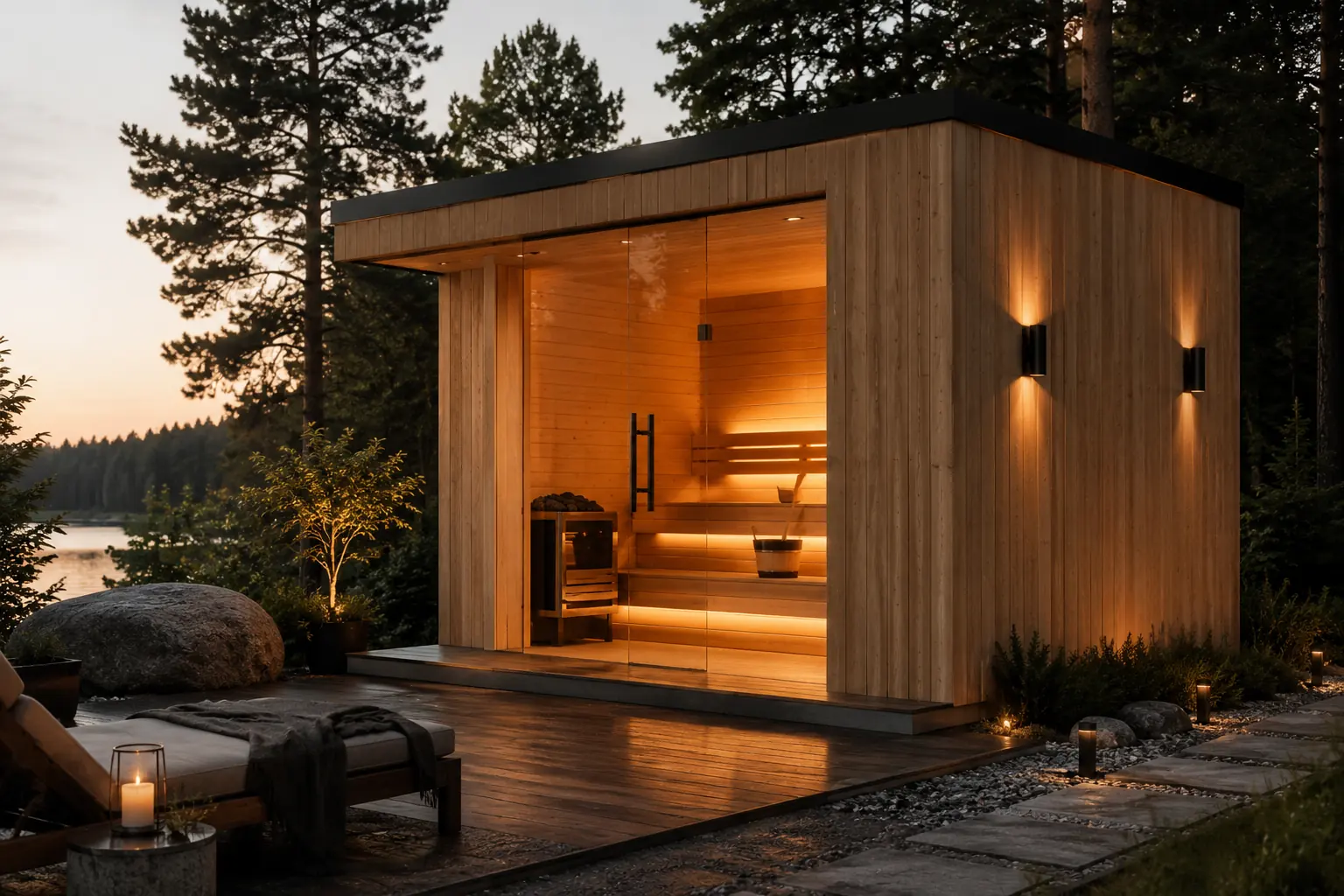 Interior arhitectural cu finisaje din lemn Meridian Select